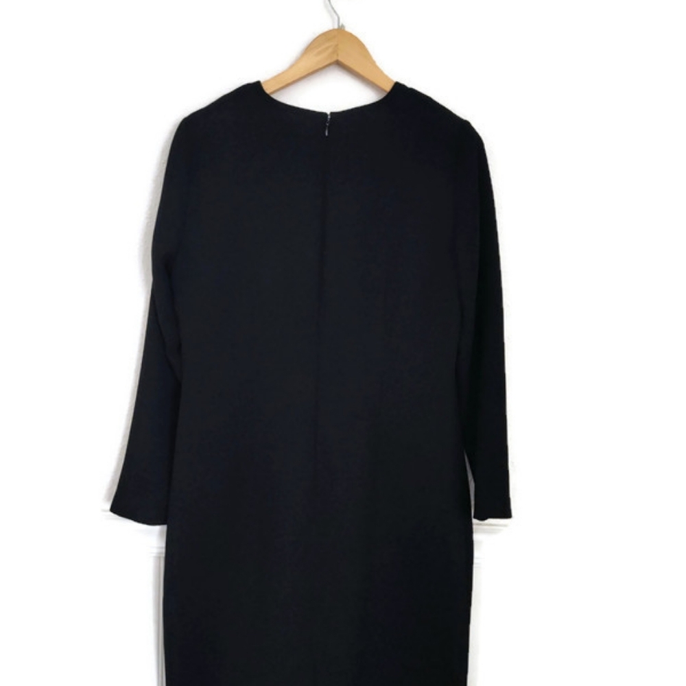 Vintage Perfect Little Black Vintage Dress Size 10/ Medium Lined - Picture 4 of 4